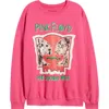 Merch Traffic Pink Floyd Division Bell Crewneck Sweatshirt In Pink