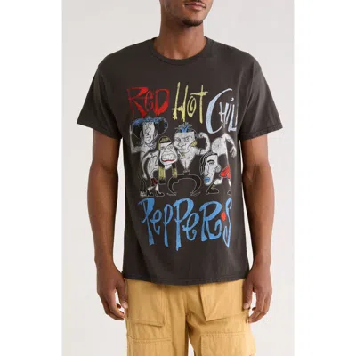 Merch Traffic Red Hot Chili Peppers Cotton Graphic T-shirt In Multi