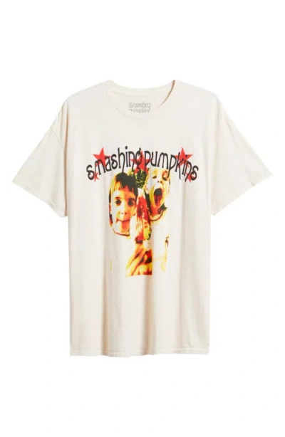 Merch Traffic Smashing Pumkins Siamese Dream Cotton Graphic T-shirt In Natural Pigment Dye