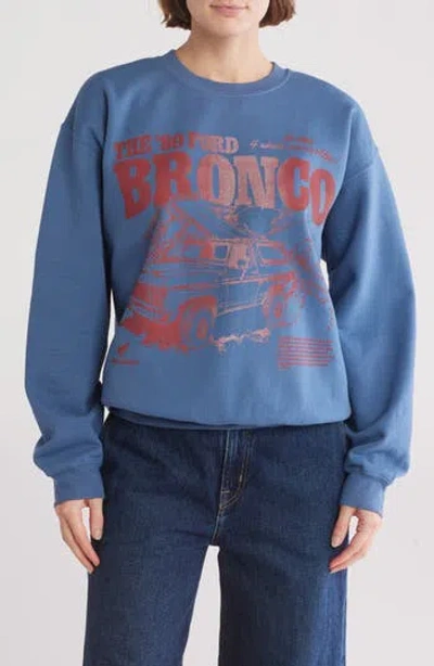 Merch Traffic The '80 Ford Bronco Sweatshirt In Light Blue