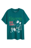 Merch Traffic The Doors 1970 Tour Graphic T-shirt In Green