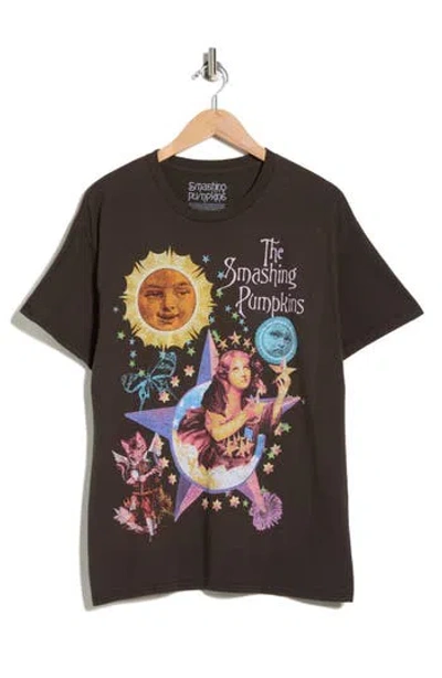 Merch Traffic The Smashing Pumpkins Celestial Graphic T-shirt In Brown
