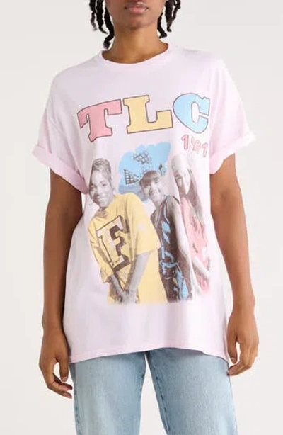 Merch Traffic Tlc Graphic T-shirt In White