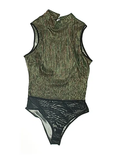 Pre-owned Merci Bodysuit In Green