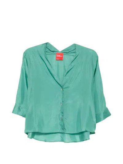 Merci Buttoned Shirt In Green