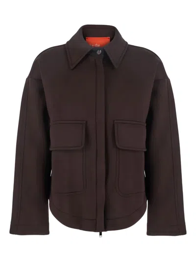 MERCI CLASSIC-COLLAR FLAP-POCKET JACKET