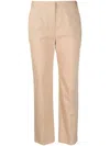 Merci Concealed-fastening Chino Trousers In Neutrals