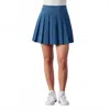 Merci Corduroy Tennis Skort In Blue In Blue