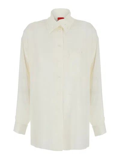 Merci Cotton Shirt In Neutral