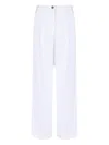Merci Cotton Straight Trousers
