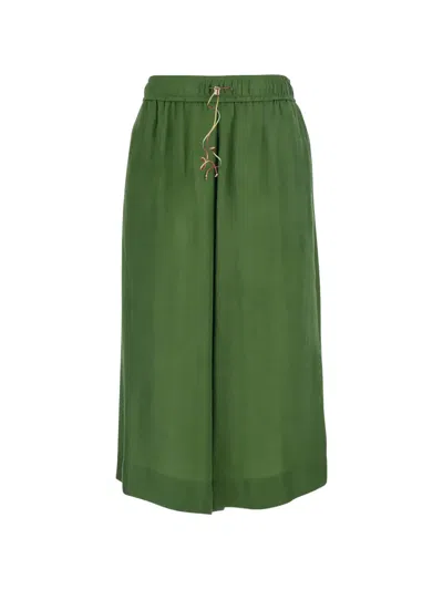 Merci Green P427avocado Bermuda With Side Pockets For Men