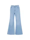 Merci Flared Jeans In Blue