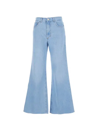 Merci Flared Jeans In Blue