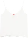 Merci Georgette Tank Top In White