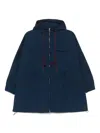 Merci Hooded Jacket In Blue