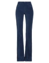 Merci Italia Rose Woman Pants Navy Size 8 Cotton, Elastane In Blue
