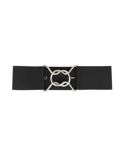 Merci Italia Woman Belt Black Size Onesize Textile Fibers