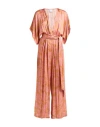 Merci Italia Woman Jumpsuit Mandarin Size 8 Viscose