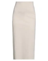 Merci Italia Woman Midi Skirt Off White Size S Viscose, Nylon, Elastane
