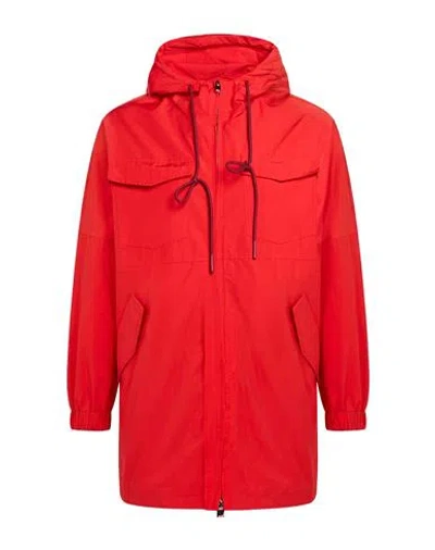 Merci Italia Woman Overcoat & Trench Coat Red Size Xs Polyester, Cotton