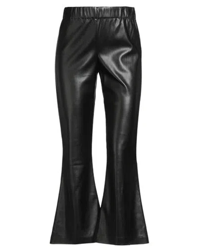 Merci Italia Woman Pants Black Size 10 Polyester