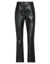 Merci Italia Woman Pants Black Size 8 Polyester, Polyurethane In Black