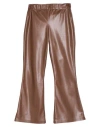 Merci Italia Woman Pants Brown Size 10 Polyester