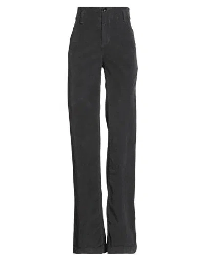 Merci Italia Woman Pants Charcoal Size 10 Cotton, Elastane In Gray