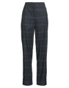Merci Italia Woman Pants Charcoal Size 8 Polyester, Viscose, Elastane