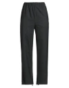 Merci Italia Woman Pants Charcoal Size S Polyester, Wool, Elastane In Gray