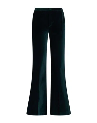 Merci Italia Woman Pants Dark Green Size 6 Cotton