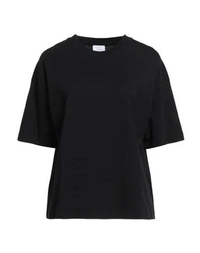 Merci Italia Woman T-shirt Black Size S Cotton