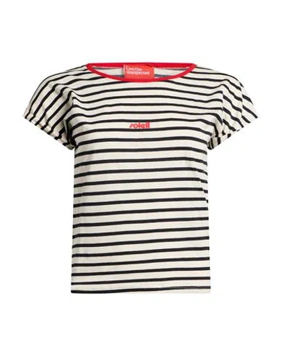 Merci Italia Woman T-shirt White Size S Cotton