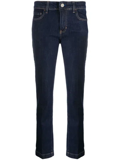 Merci Mid-rise Slim-fit Jeans In Blue