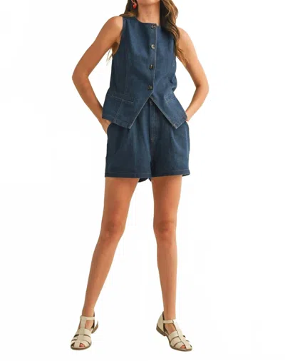 Merci New Adventures Denim Set In Blue