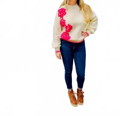 Merci Penelope Sweater In Multi