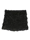 Merci Ruffled Top In Black