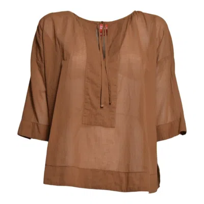 Merci Shirts In Brown