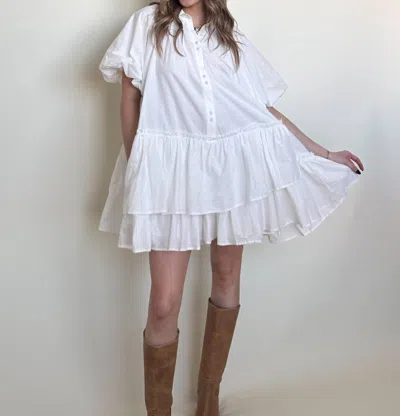 Merci Spring Fling Dress In White