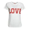 Merci Short-sleeves T-shirt In White