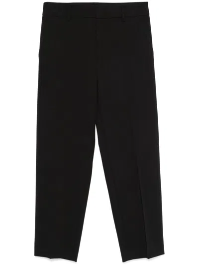 Merci Tailored Trousers In Schwarz