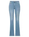 Merci .., Woman Jeans Blue Size 26 Cotton, Elastane In Blue