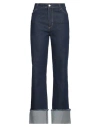 Merci .., Woman Jeans Blue Size 27 Cotton, Elastane In Blue