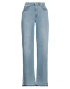 Merci .., Woman Jeans Blue Size 31 Cotton In Blue
