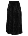 Merci .., Woman Midi Skirt Black Size S Polyester In Black