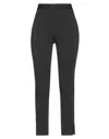 Merci .., Woman Pants Black Size 10 Cotton, Nylon, Elastane