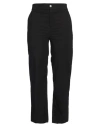 Merci .., Woman Pants Black Size 2 Cotton, Nylon, Elastane In Black