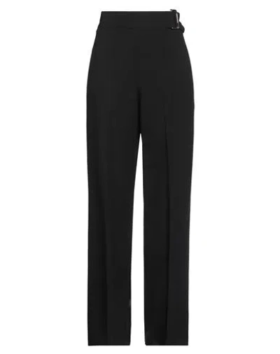 Merci Italia Woman Pants Black Size 6 Polyester, Viscose, Elastane