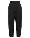 Merci .., Woman Pants Black Size L Cotton, Nylon, Elastane In Black