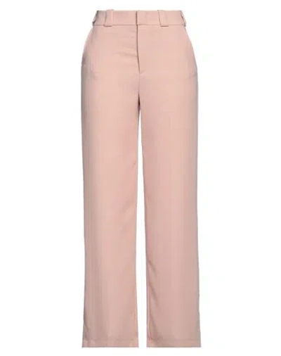 Merci .., Woman Pants Blush Size 8 Polyester In Pink